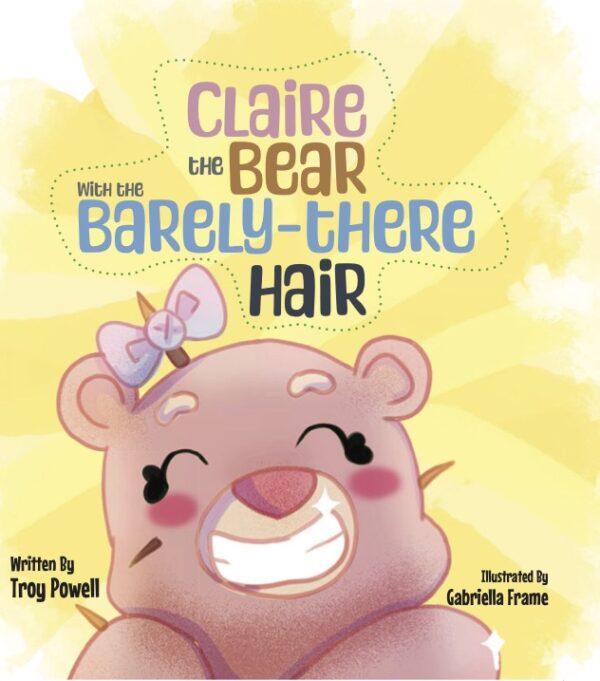 Claire the Bear with the Barely-Three Hair